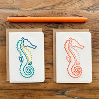 Mini Seashorse Cards