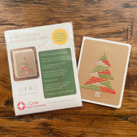 Embroidery Card Kit DIY - Christmas Tree