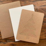 Embroidery Card Kit DIY - Christmas Tree