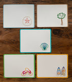 Beach Themed Stationery Set
