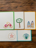 Beach Themed Stationery Set