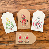 DIY Embroidery Gift Tags Kit