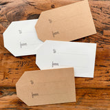 DIY Embroidery Gift Tags Kit