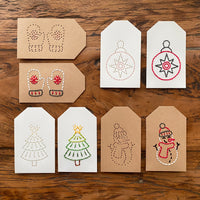 DIY Embroidery Gift Tags Kit