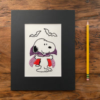 Snoopy Inspired Halloween Art