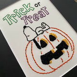 Snoopy Inspired Halloween Art