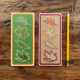 Fall Leaves Bookmark