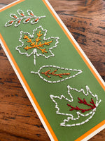 Fall Leaves Bookmark