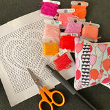 DIY Paper Piercing Heart Card Template (Digital Download)