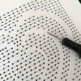 DIY Paper Piercing Heart Card Template (Digital Download)