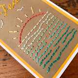 Faith Over Fear Inspirational Bookmark