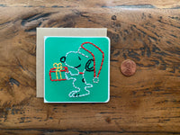 Mini Snoopy Christmas Card