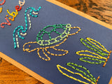 Beach Vibes Hand Sewn Bookmark