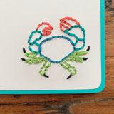 Hand Sewn Sea Life Stationery Set