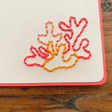 Hand Sewn Sea Life Stationery Set