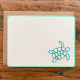 Hand Sewn Sea Life Stationery Set
