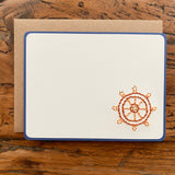 Hand Sewn Nautical Stationery Set