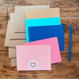 Hand Sewn Pickleball Stationery Set