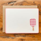 Hand Sewn Pickleball Stationery Set
