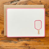 Hand Sewn Pickleball Stationery Set