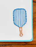 Hand Sewn Pickleball Stationery Set