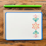 Mexican Design Embroidered Stationery