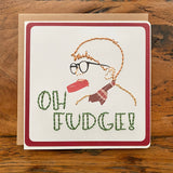 Oh Fudge Christmas Card
