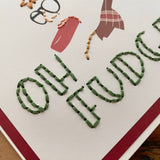 Oh Fudge Christmas Card