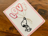 Snoopy Love Card