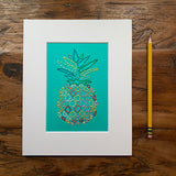 Pineapple Unframed Art