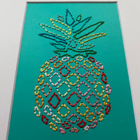 Pineapple Unframed Art