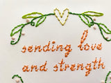 Sending Love and Strength Card