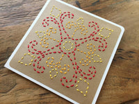 Decorative Tile Design Card-Cards-The Cole Card Company