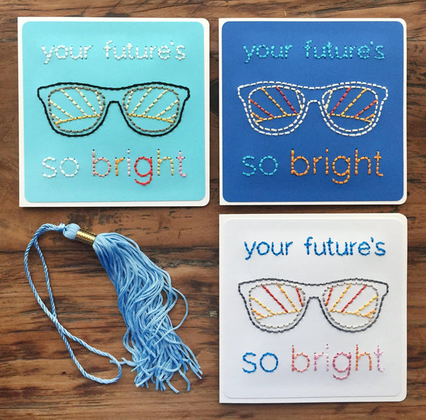 grad card companies Graduation Hand Sewn Card – The Cole Card Company