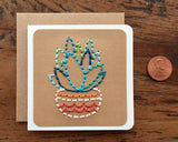 Mini Boho Plant Card-Cards-The Cole Card Company