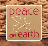 Mini Peace on Earth Christmas Card-Cards-The Cole Card Company