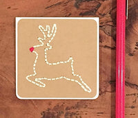 Mini Reindeer Christmas Card-Cards-The Cole Card Company