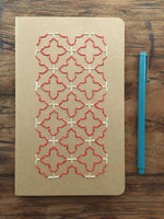 Moroccan Styled Notebook | 5" x 8.25"-Notebook-The Cole Card Company