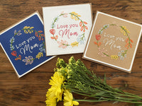 Love You Mom, Mother's Day Card