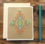 Navajo Inspired Card-Cards-The Cole Card Company
