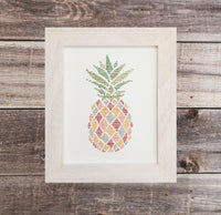 Pineapple Art | Framed-Wall Art-The Cole Card Company