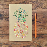 Pineapple Kraft Notebook-Notebook-The Cole Card Company