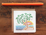 Sunset Mini Card-Cards-The Cole Card Company