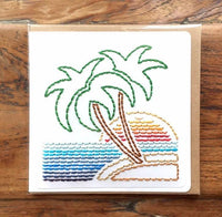 Sunset on Beach Card-Cards-The Cole Card Company