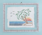 Sunset on the Beach Wall Art | Framed-Wall Art-The Cole Card Company