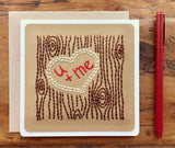 Valentine's Day Hand Sewn Card-Cards-The Cole Card Company