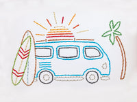 VW Surfer Beach Van | Framed-Wall Art-The Cole Card Company